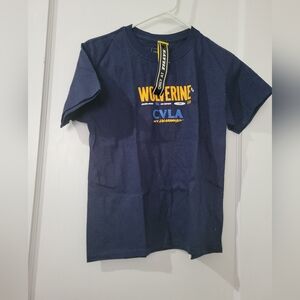 CVLA Wolverine Dark Blue Kids Tee SZ M NWT